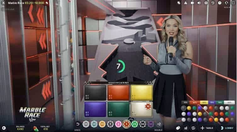 El bono de bienvenida y los game shows en vivo